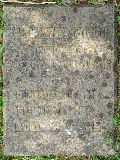 Headstone of Margaret McClatchie (n&eacute;e McBroom) 1860 - 1947